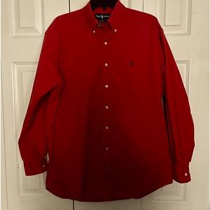 Ralph Lauren Red Button Down
